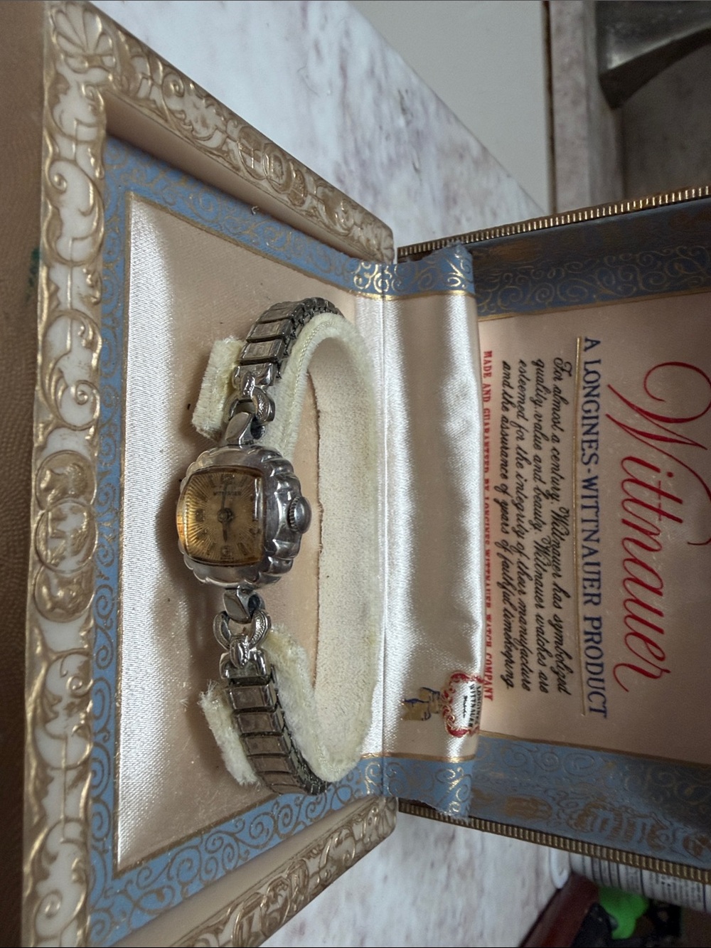 Longines Vintage Women's Silver-Tone Bracelet Watch with Champagne Dial